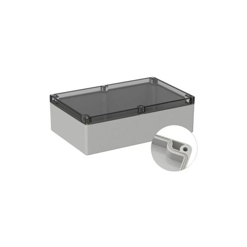 TRU COMPONENTS univerzalno kući&amp;scaron;te 300 x 230 x 85 pc svijetlosiva (ral 7035) 1 St. Slike