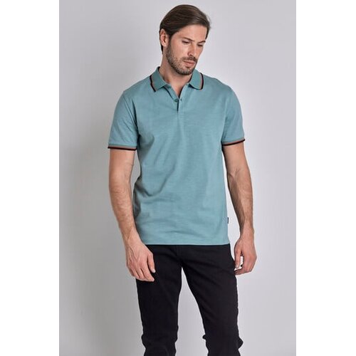 Legendww muska polo majica sa kontast detaljima Cene