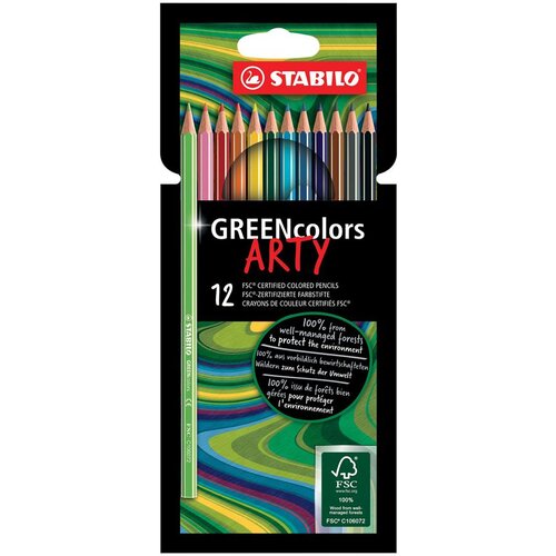 Stabilo Stabilo: GREENcolors ARTY drvene bojice 12kom Cijene