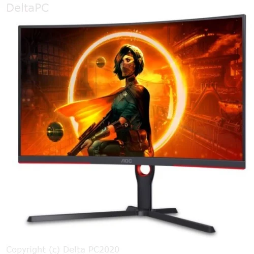 AOC Monitor LED CQ32G3SU/BK Gaming