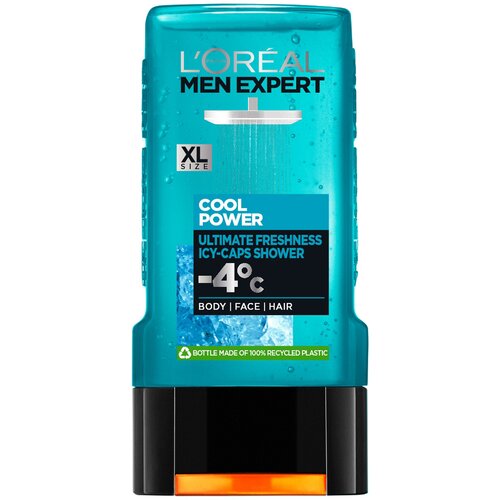 L´Oréal Paris men paris expert cool power gel za tuširanje za muškarce 300ml Slike