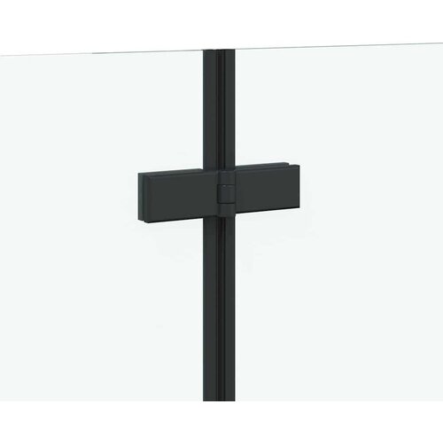 VidaXL Kupka Zatvaranje Geometrijski Crna 120 x 67 x 129 cm Slike
