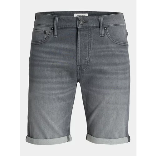 Jack & Jones Jeans kratke hlače Rick 12249214 Siva Regular Fit