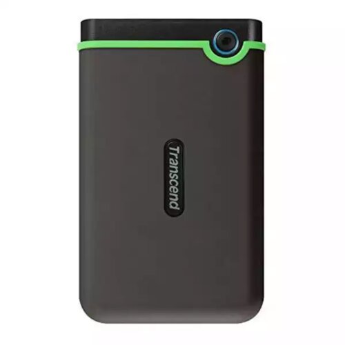 Transcend External HDD 1TB Slim form factor, M3S, USB 3.1, 2.5, Anti-shock system, Backup software, 185g, Iron gray (Slim) Cene
