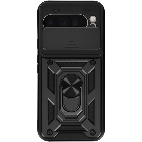 Oem Mayaxess, Pokrov za Google Pixel 9 Pro XL Ring Support Drsni pokrov kamere, Črna, (5000215855) Cene