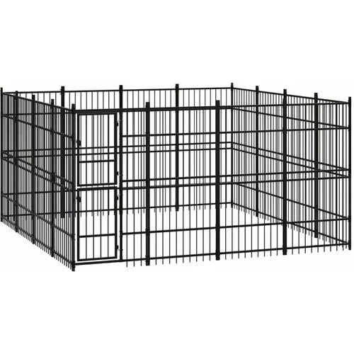 vanjski kavez za pse čelični 14 75 m²