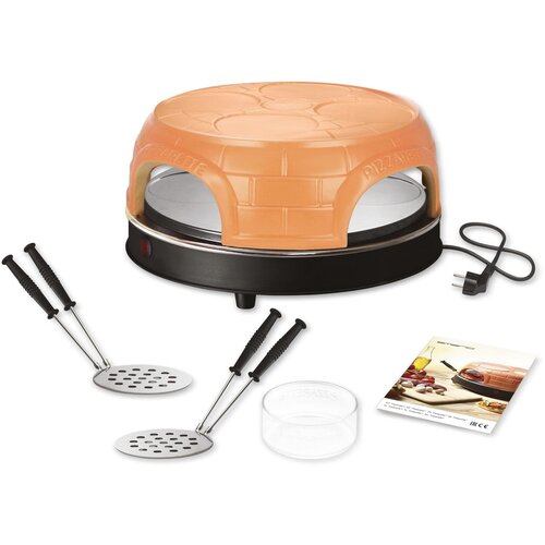 EMERIO Pizzarette pizza maker /oven 1 pizza(s) 1100 W Black, Brown Slike