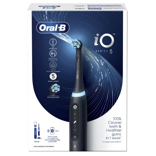 Oral-b iO Series 5 Black električna četkica za zube 1 kom unisex Cijene