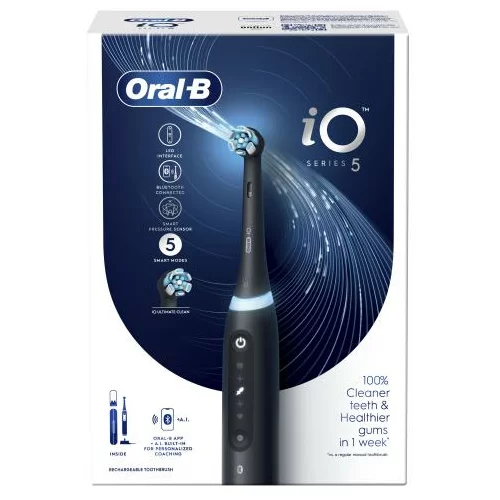 Oral-b iO Series 5 Black električna četkica za zube 1 kom unisex
