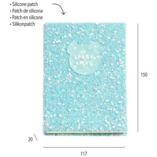 MiquelRius Notes Back2Fun Keep it Shiny plavi MR8281 Slike