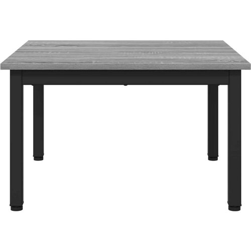  Stolić za kavu Siva Sonoma 60 x 60 x 36 cm Konstruirano drvo Slike