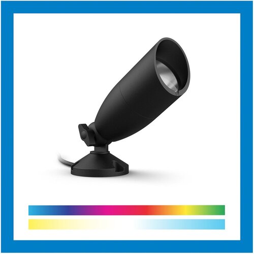 Wiz SET 2x LED RGBW prigu&amp;scaron;iva spolja&amp;scaron;nje SPOT svetiljke LED/10W/230V IP65 Wi‑Fi Slike