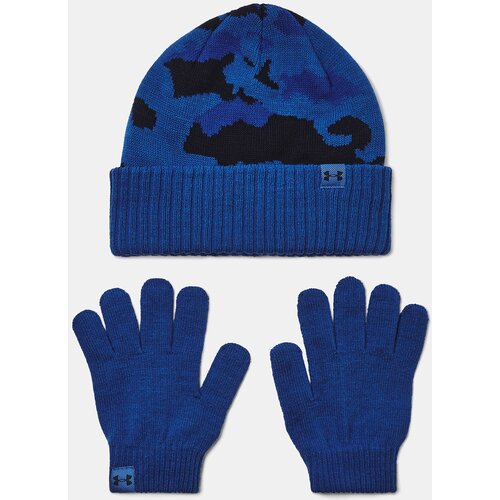 Under Armour Boys' cap B Beanie/Glove Combo-BLU - Boys Slike