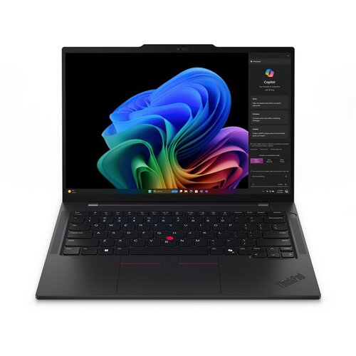 Lenovo ThinkPad T14s Gen 6 (Snapdragon) Copilot+ PC X1E-78-100 Laptop 35.6 cm (14) WUXGA 32 GB LPDDR5x-SDRAM 1 TB SSD Wi-Fi 7 (802.11be) Windows 11 Pro German Black Cijene