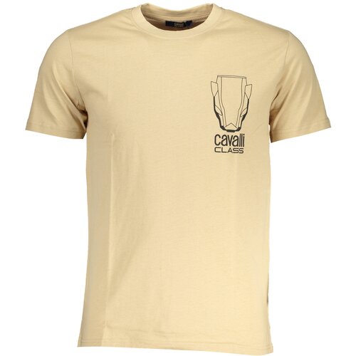 Cavalli Class MEN&#39;S SHORT SLEEVED T-SHIRT BEIGE Cene