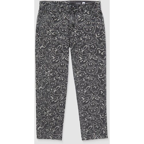 Volcom Fa F Rygalski Kavbojke black print Slike