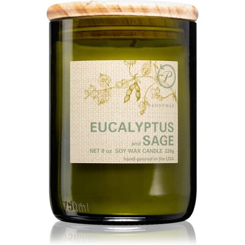 Paddywax Eco Green Eucalyptus & Sage dišeča sveča 226 g Cene