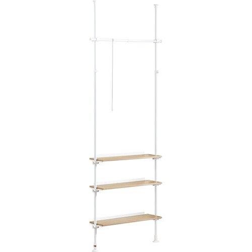 SoBuy garderoba, Teleskopregal, stojalo za oblačila KLS14-WN, (22108624) Cene