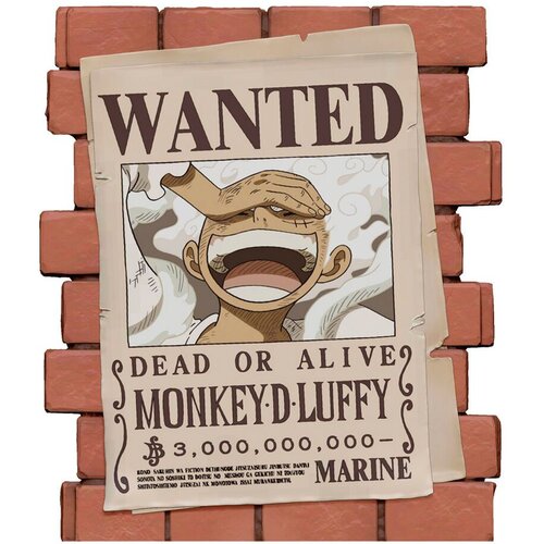 Plastoy Kasica One Piece Wanted Monkey D. Luffy 16 cm Slike