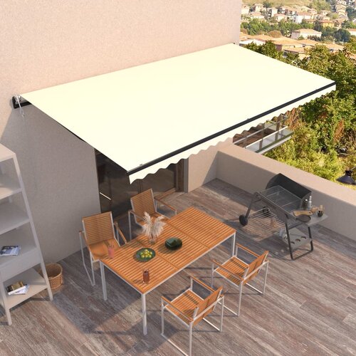 Tenda na automatsko uvlačenje 600x350 cm krem Cijene