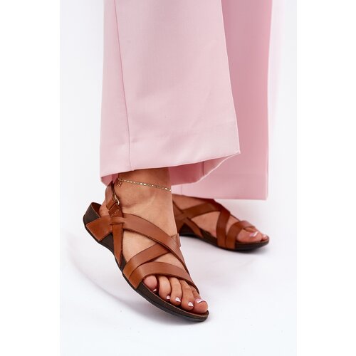 Zazoo Flat Leather Women&amp;#039;s Sandals Slike