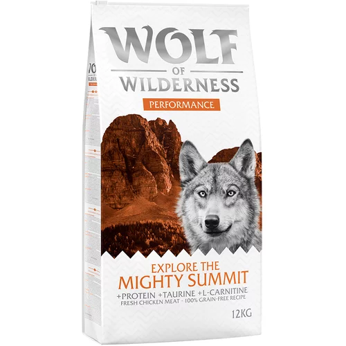 Wolf of Wilderness Ekonomično pakiranje "Explore" 2 x 12 kg - Explore The Mighty Summit - Performance