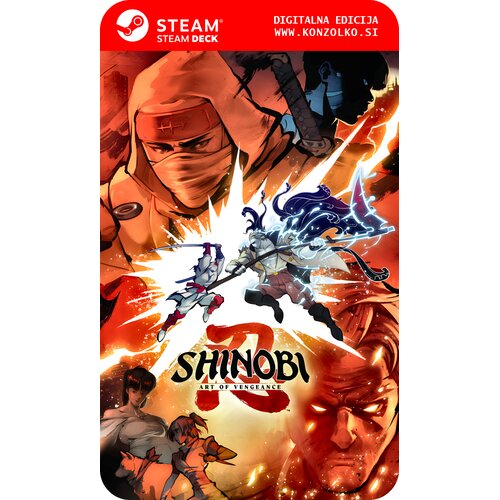  Shinobi Art of Vengeance - Steam koda brez škatlice (WINDOWS PC | STEAM DECK) Cene