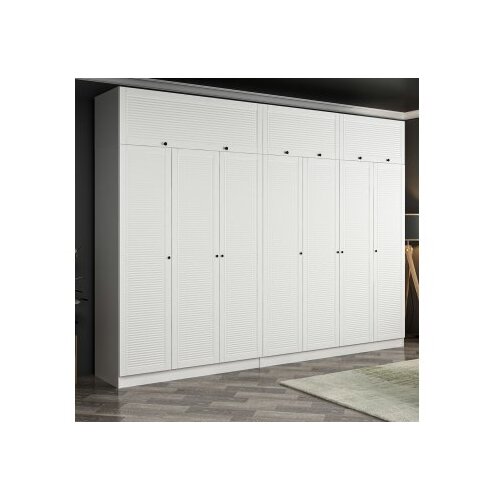 Hanah home Ormar Minar Kale-8406, 315x235x52 cm, Bijela Cijene