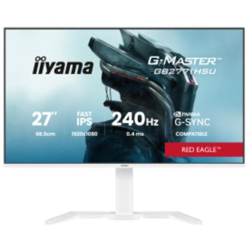 Iiyama G-MASTER GB2771HSU-W1 computer monitor 68.6 cm (27) 1920 x 1080 pixels Full HD LCD White Cene