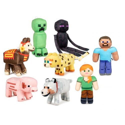 PLAY BY PLAY MINECRAFT - MINECRAFT T300 30CM ASSORTED PLI&amp;Scaron; Slike