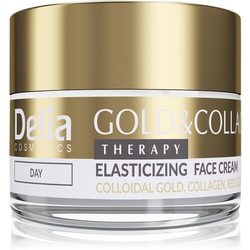 Delia Cosmetics Gold & Collagen Therapy dnevna krema povećava elastičnost kože 50 ml Cijene