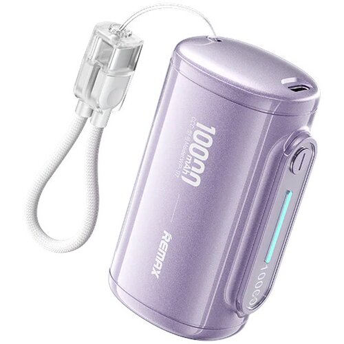 Remax Power Bank Lenyard WP-117 10000 mAh ljubicasti Slike