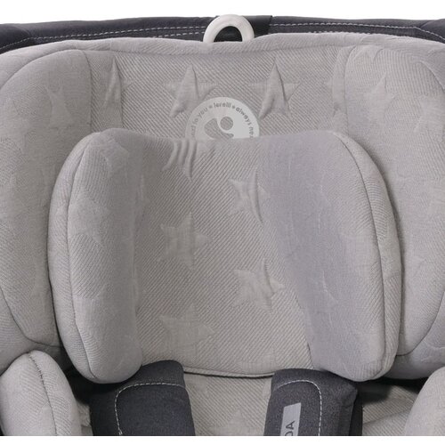 Lorelli ANDROMEDA i-Size IsoFix autosjedalica 76-150 cm, Black Stars Slike