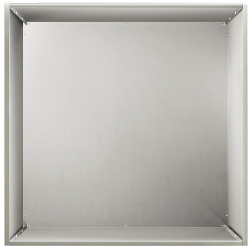  Vrtna saksija Srebrna 40 x 40 x 75 cm Nehrđajući čelik Slike