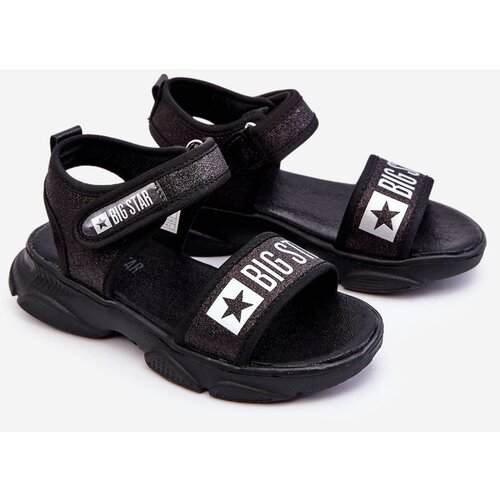 Big Star Kids Velcro Sandals LL374192 Black Slike