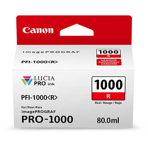 Canon kartuša PFI-1000 R (rdeča), original Cene