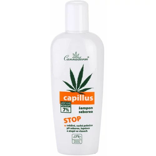 Cannaderm Capillus Seborea Shampoo zeliščni šampon za razdraženo lasišče 150 ml