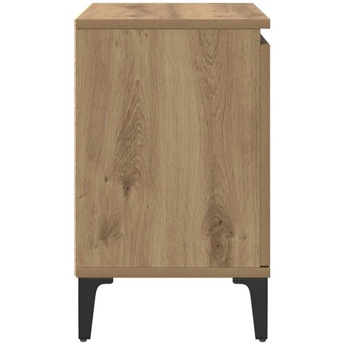  Noćni ormar Umjetnički hrast 40 x 30 x 50 cm Konstruirano drvo Slike