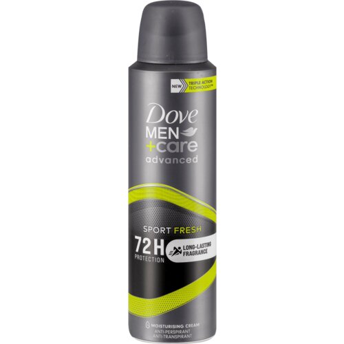 Dove Men + Care Advanced Sport Fresh 72h u spreju antiperspirant 150 ml za moške Cijene