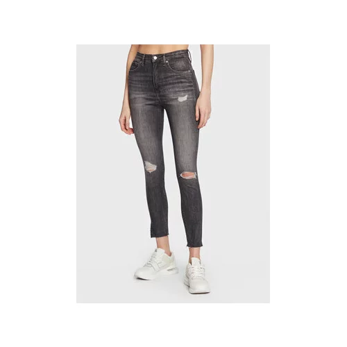 Calvin Klein Jeans Jeans hlače J20J220202 Siva Super Skinny Fit