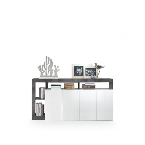 LC Mobili Elegantna bijela komoda s 4 vrata HAMBURG 209030-08OX Cijene