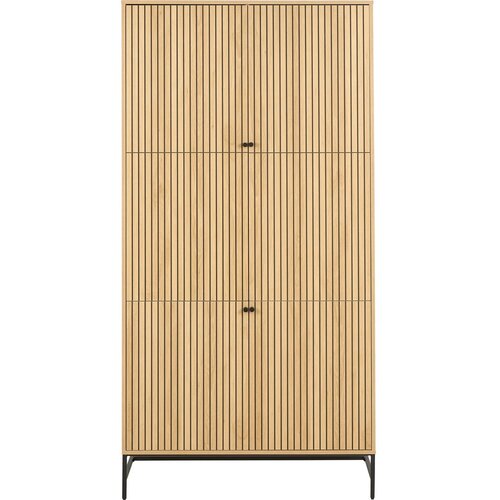 Actona Ormar u dekoru hrasta u prirodnoj boji 99x200x60 cm Albany &amp;ndash; Slike