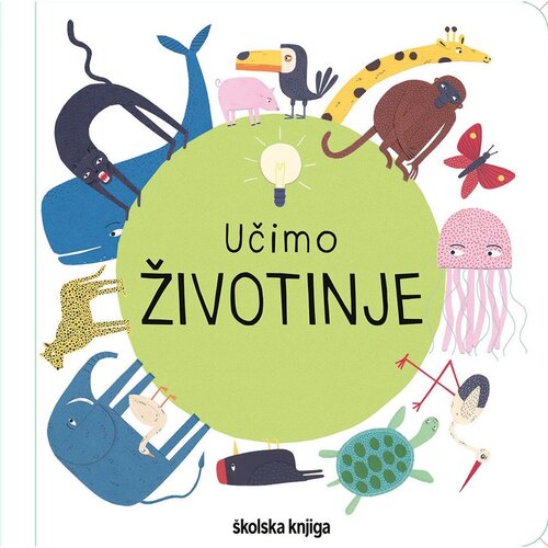 &amp;Scaron;kolska knjiga Učimo životinje Slike