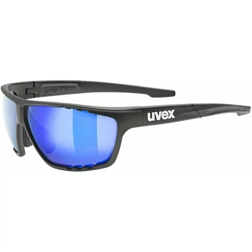 Uvex Sportstyle 706 Black Matt/Mirror Blue