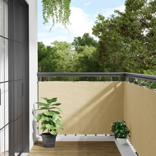 vidaXL Vrtno platno za zasebnost krem 300x90 cm PVC Cene