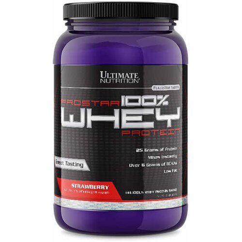 Ultimate Nutrition Whey Protein 100% Prostar, Jagoda, 900g Cene
