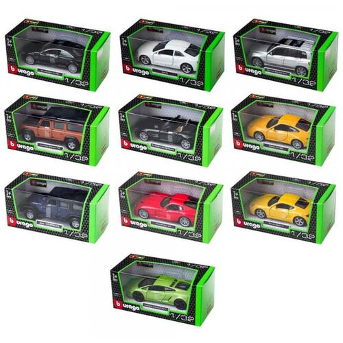 Burago Auto Street Fire Asst Cene