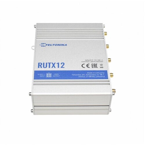 Teltonika "RUTX12Dual LTE Cat6 Dual-Band Wifi Industrial Router" Cijene
