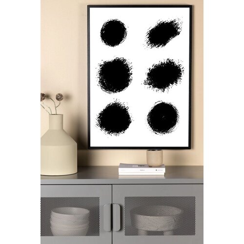 Venture Home poster Dots (art. 60049) 30 &amp;times; 40 cm, bijeli Slike