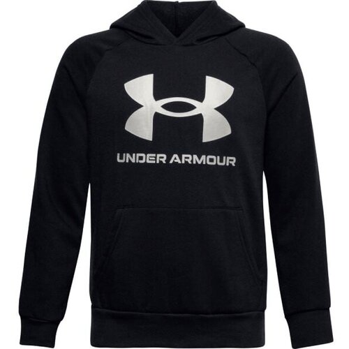 Under Armour Boys&amp;#039; sweatshirt RIVAL FLEECE HOODIE black XS Slike